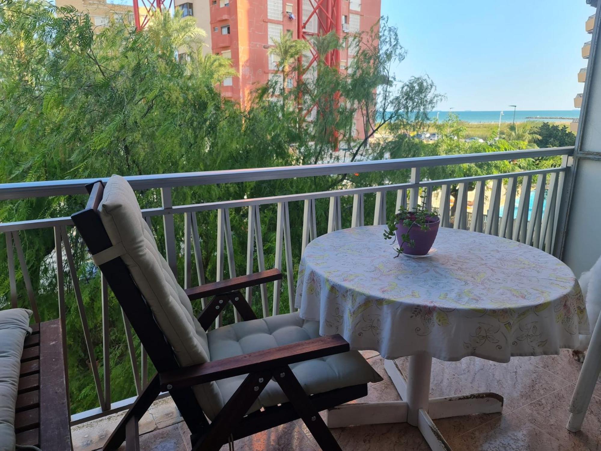 Bonito Apartamento Con Vistas Al Mar Playa Pobla de Farnals Exterior photo